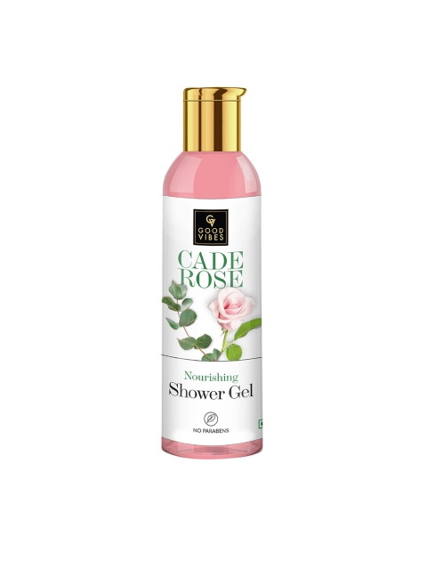 

Good Vibes Transparent Nourishing Shower Gel - Cade Rose 200 ml