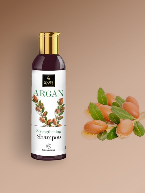

Good Vibes Transparent Argan Strengthening Shampoo