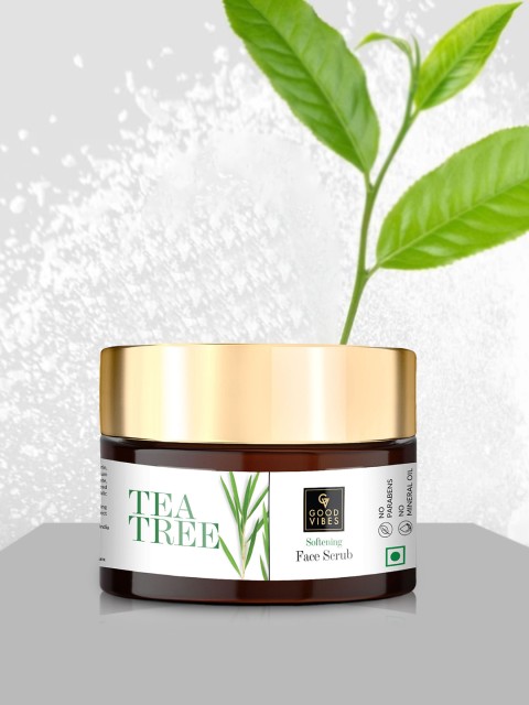 

Good Vibes Transparent Softening Face Scrub - Tea Tree 50 g