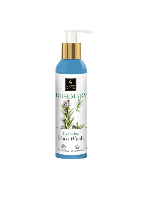 

Good Vibes Transparent Rosemary Hydrating Face Wash 200 ml