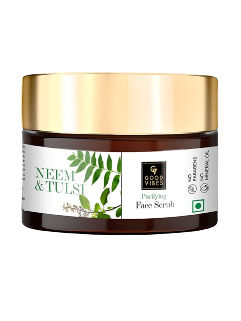

Good Vibes Transparent Purifying Face Scrub - Neem Tulsi 50 g