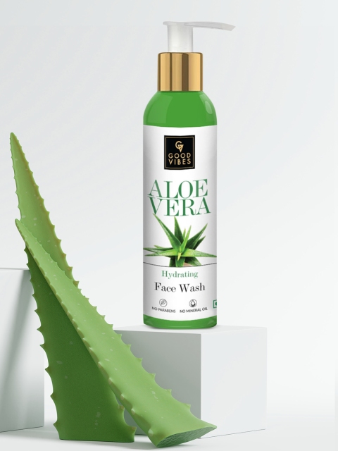 

Good Vibes Transparent Aloe Vera Hydrating Face Wash