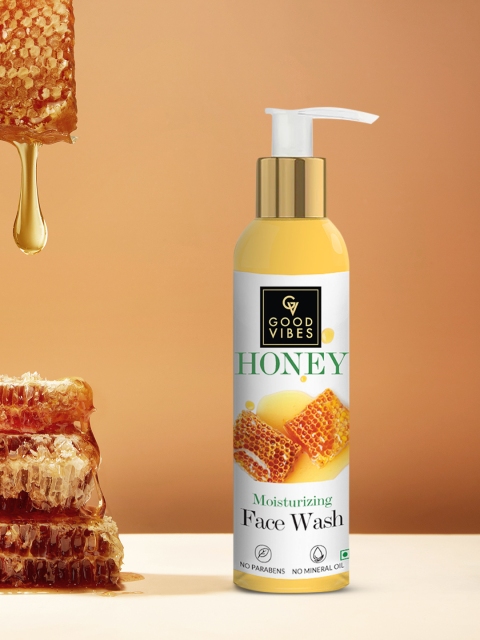 

Good Vibes Transparent Honey Moisturizing Face Wash