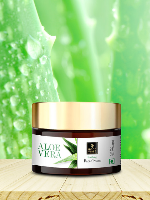 

Good Vibes Transparent Aloe Vera Soothing Face Cream