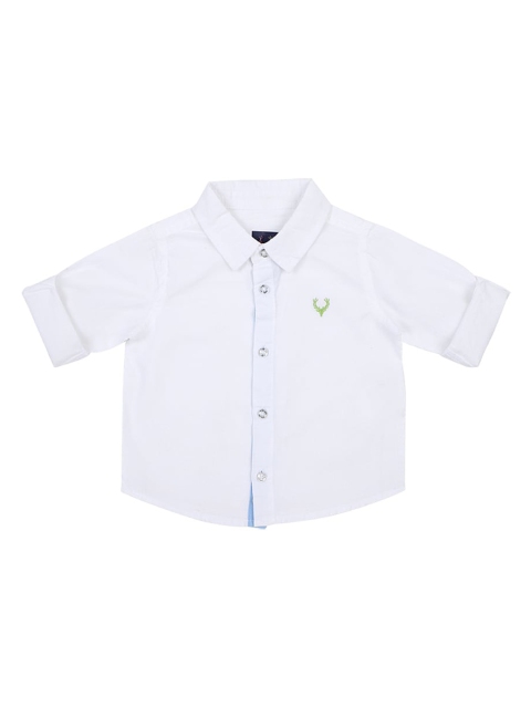 

Allen Solly Junior Boys White Casual Shirt