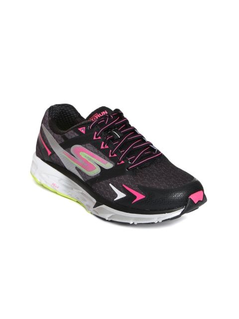 

Skechers Women Black Forza Running Shoes