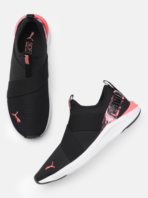 

Puma Women Black Prowl Slip On Training Shoes