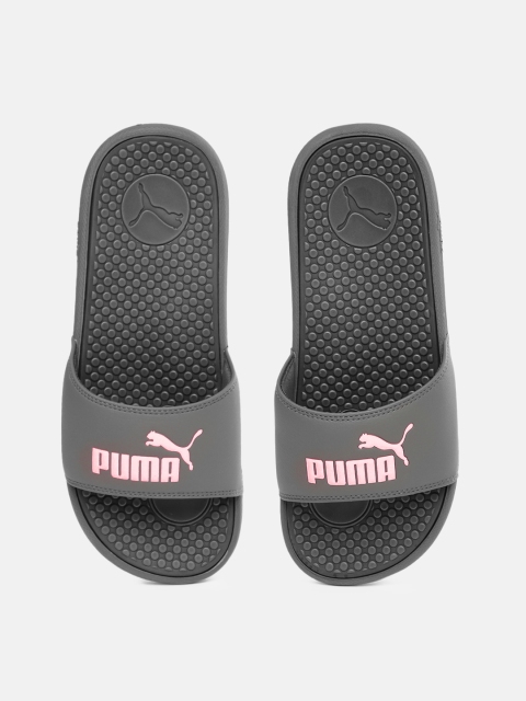 

Puma Women Grey Cool Cat Sliders