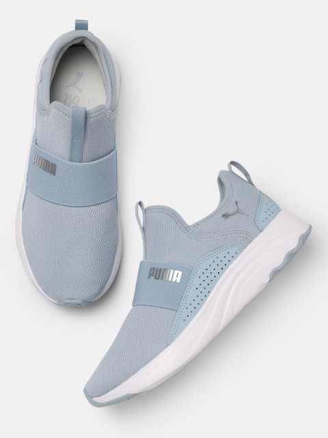

Puma Women Blue Softride Sophia Slip-On Running Shoes