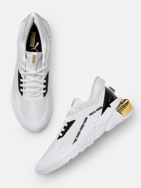

Puma Women White Solid Provoke XT FTR Moto Training Shoes