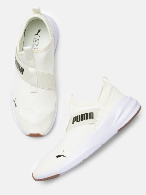 

Puma Women Cream-Coloured Platinum Alt Neutral Training Shoes