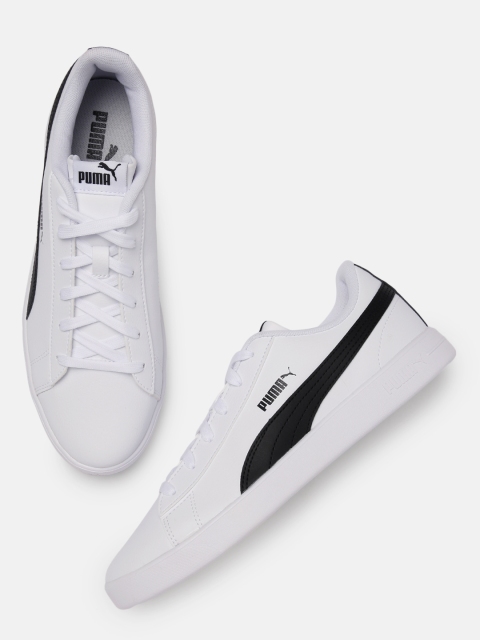 

Puma Women White & Black UP Trainers Sneakers
