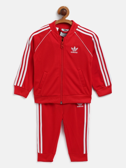 

ADIDAS Originals Kids Red Solid SST Tracksuit