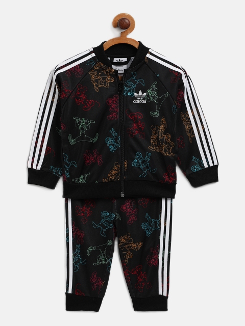 

ADIDAS Originals Kids Black Disney Mickey and Friends SST Printed Tracksuit