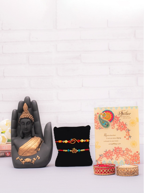 

Archies 5 Pcs Rakhi Gift Set, Multi