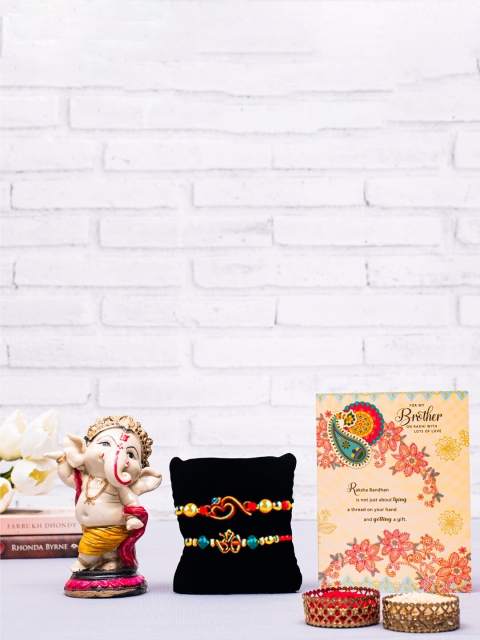 

Archies 5 Pcs Rakhi Gift Set, Multi