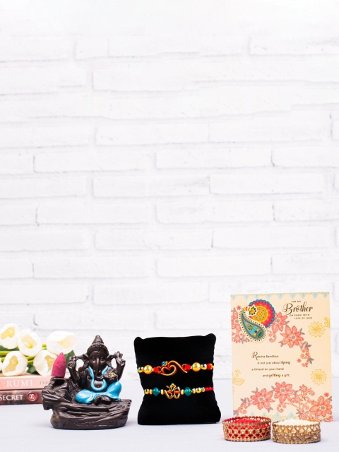 

Archies 5 Pcs Rakhi Gift Set, Multi