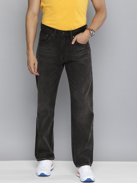 

Levis Men Black Straight Fit Light Fade Jeans