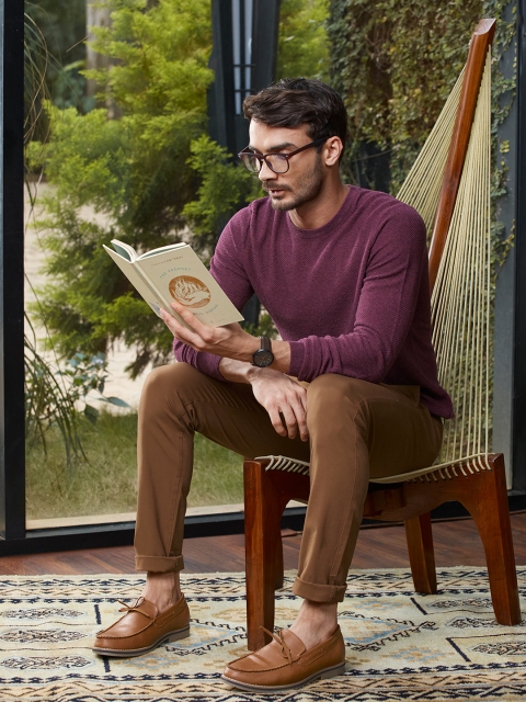

Levis Men Brown 512 Slim Tapered Fit Chinos Trousers
