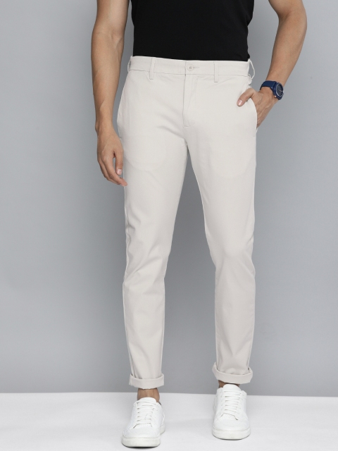 

Levis Men Beige 512 Slim Tapered Fit Chinos Trousers