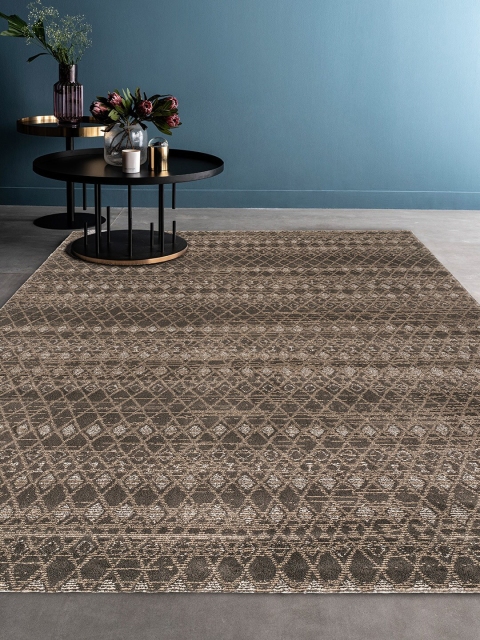 

DDecor Beige Geometric Floor Rug