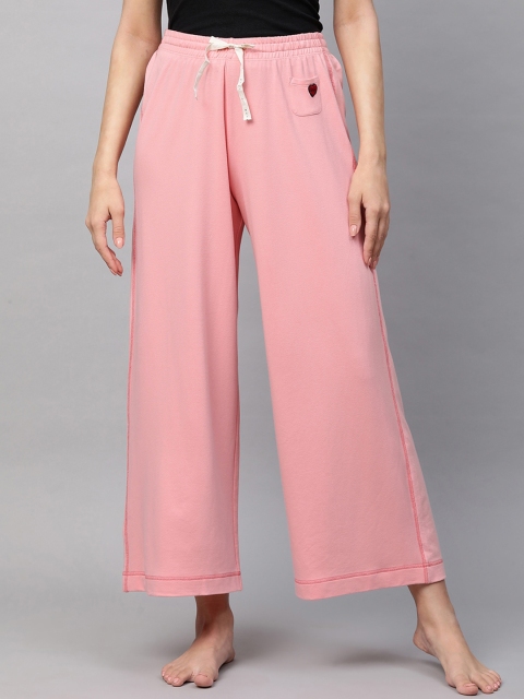 

Chemistry Women Pink Solid Lounge Pant