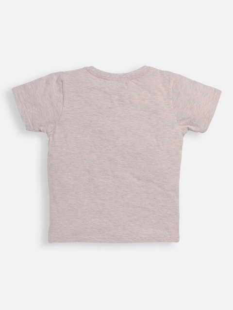 

TAMBOURINE Boys Grey & Charcoal Printed T-shirt with Shorts