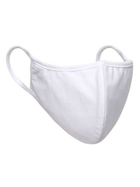 

FiTZ Pack of 5 White Reusable 3 Ply Mask With Melt Blown Fabric