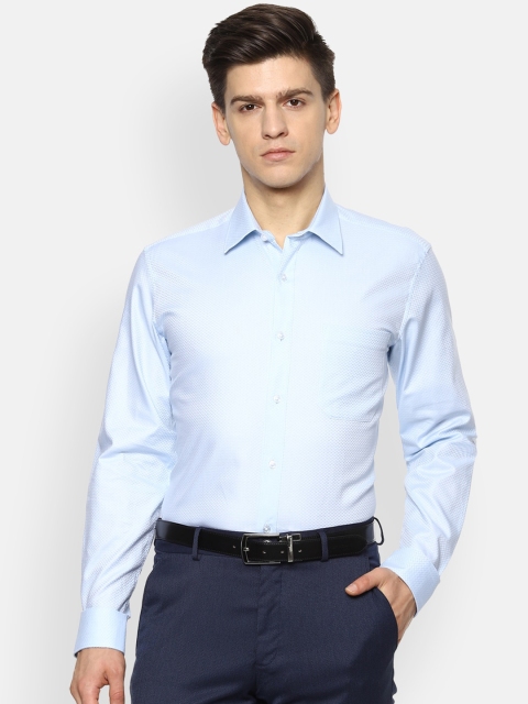 

Louis Philippe Men Blue Slim Fit Formal Shirt