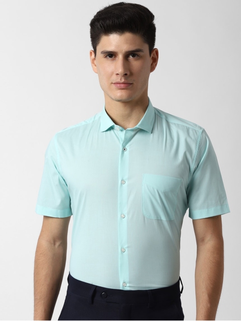 

Peter England Men Blue Slim Fit Formal Shirt