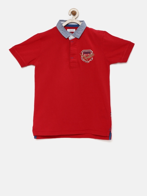 

U.S. Polo Assn. Kids Boys Red Polo T-Shirt