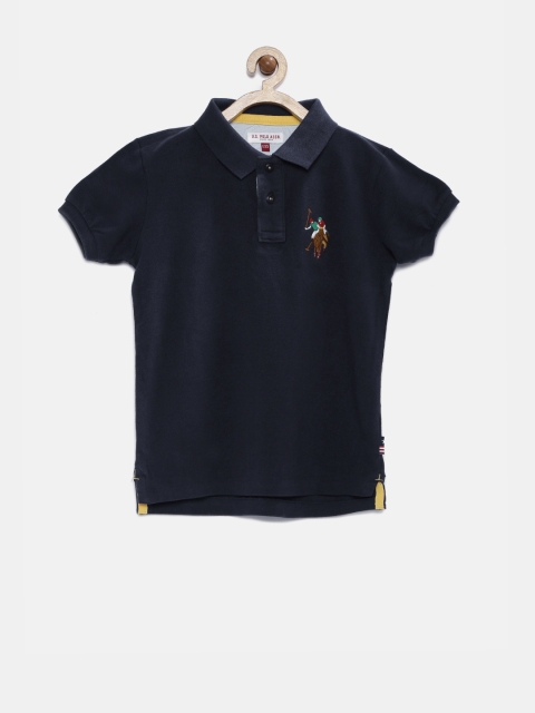 

U.S. Polo Assn. Kids Boys Navy Polo T-Shirt, Navy blue