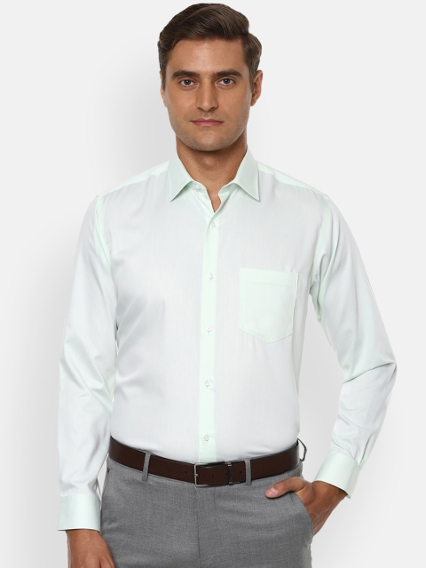 

Van Heusen Men Green Formal Shirt