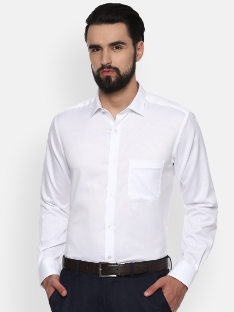 

Louis Philippe Men White Slim Fit Formal Shirt