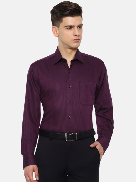 

Louis Philippe Men Purple Formal Shirt