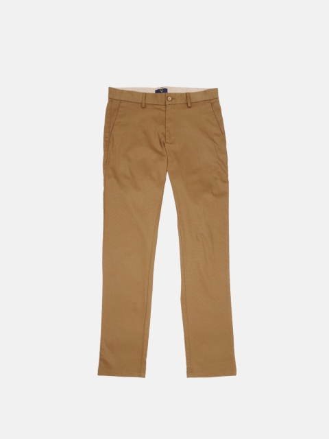

Allen Solly Men Khaki Slim Fit Trousers