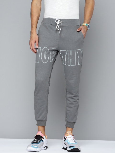 

Kook N Keech Men Grey Printed Detail Joggers