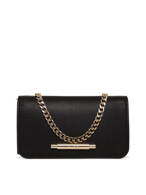 

ALDO HAERRANIA Black Solid Wallet