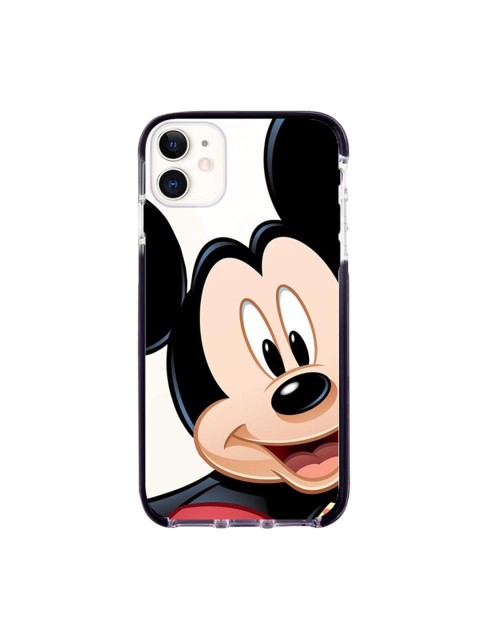 

macmerise White & Black Zoom Up Mickey Pattern iPhone 11 Back Case