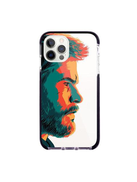 

macmerise Orange & White Illuminated Thor Printed Extreme iPhone 12 Pro Back Case