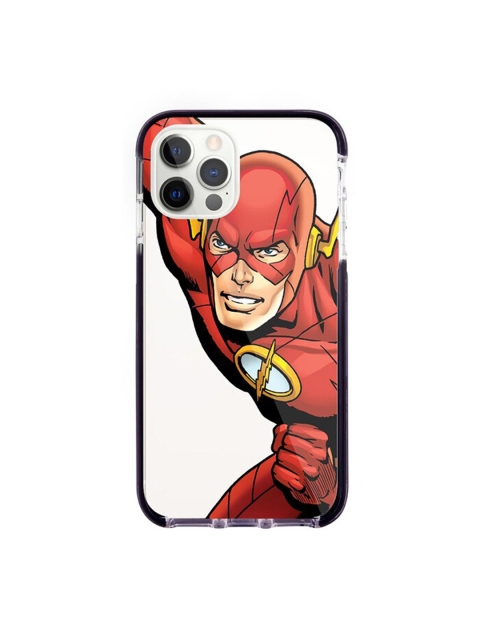 

macmerise White & Red Fierce Flash Printed Extreme iPhone 12 Pro Back Case