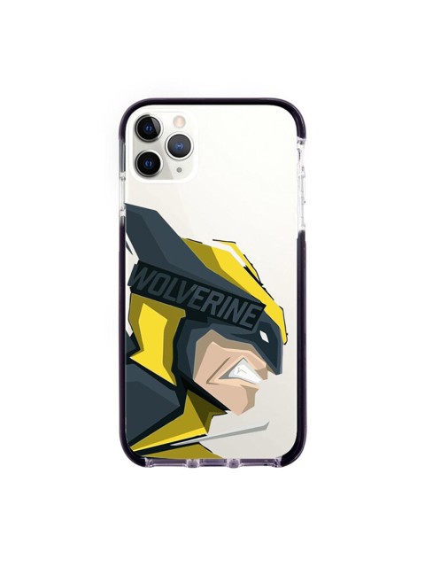 

macmerise White & Yellow Dont Mess With Wolverine Printed Extreme iPhone 11 Pro Max Back Case