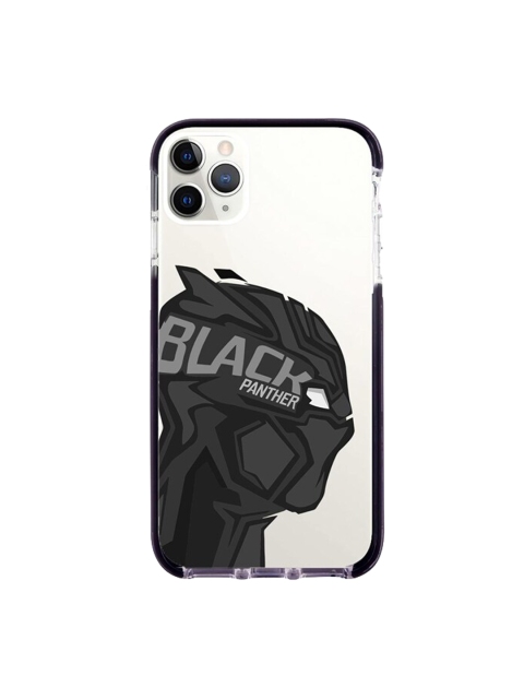 

macmerise White & Black Panther Art Pattern iPhone 11 Pro Max Back Case