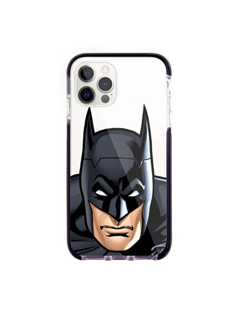 

macmerise White & Black Fierce Batman Printed iPhone 12 Pro Back Case