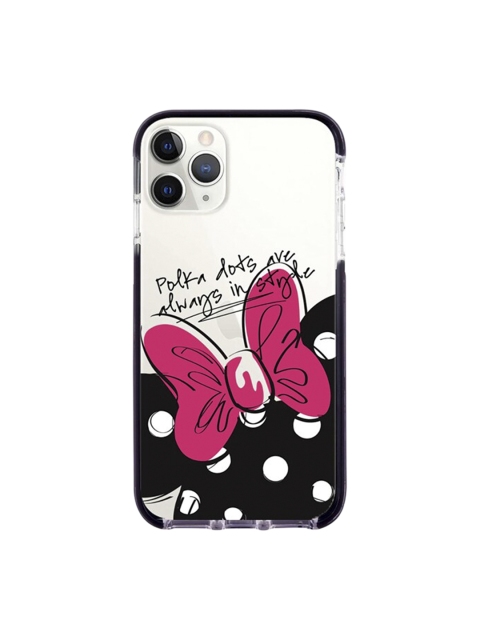 

macmerise White & Pink Polka Minnie Printed iPhone 11 Pro Back Case