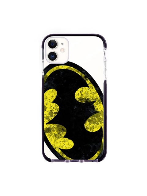 

macmerise White & Black Batman Splatter Printed iPhone 11 Back Case