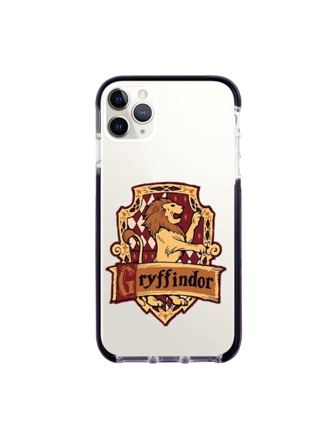 

macmerise White & Brown Crest Gryffindor Printed iPhone 11 Pro Max Back Case
