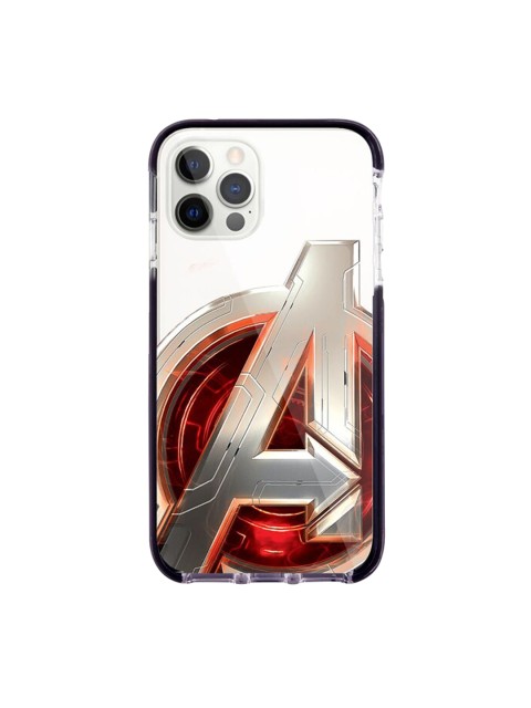 

macmerise White & Red Avengers Version 2 Printed Extreme iPhone 12 Pro Back Case