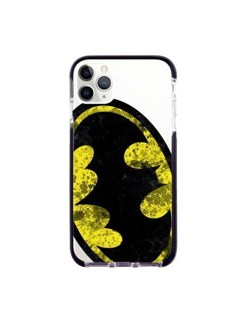 

macmerise White & Black Batman Splatter Printed Rubber iPhone 11 Pro Max Back Case