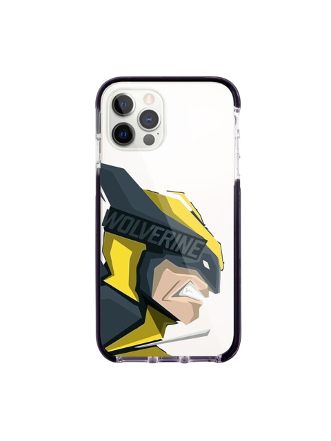 

macmerise White & Grey Dont Mess With Wolverine Printed iPhone 12 Pro Back Case